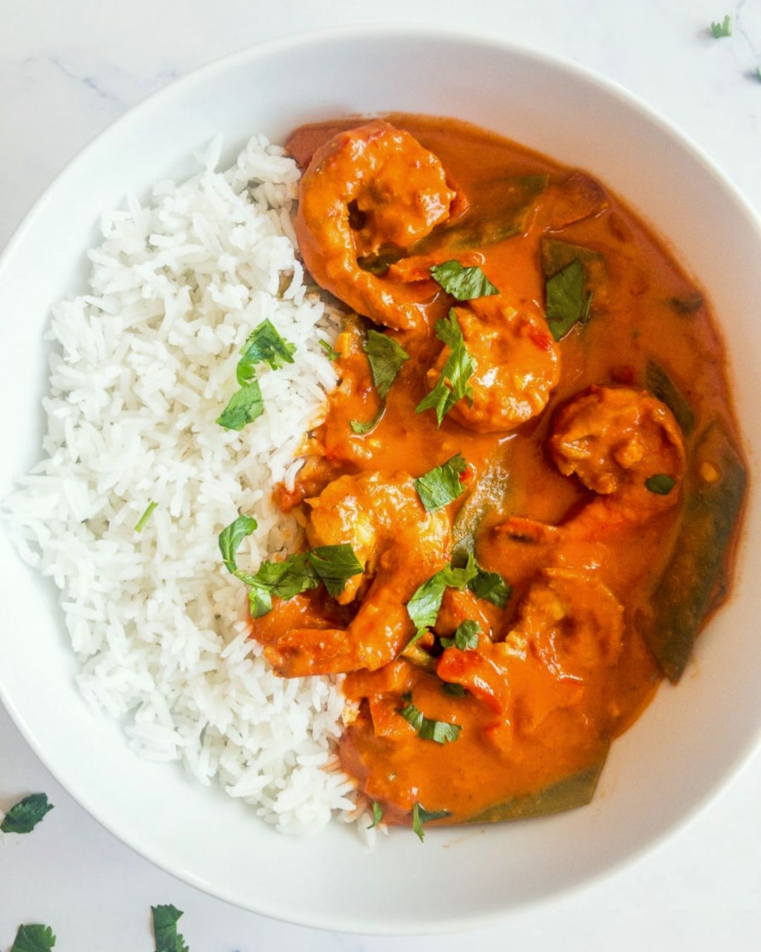 20-Minute Butter Shrimp with Whisktaker Butter Chicken Sauce