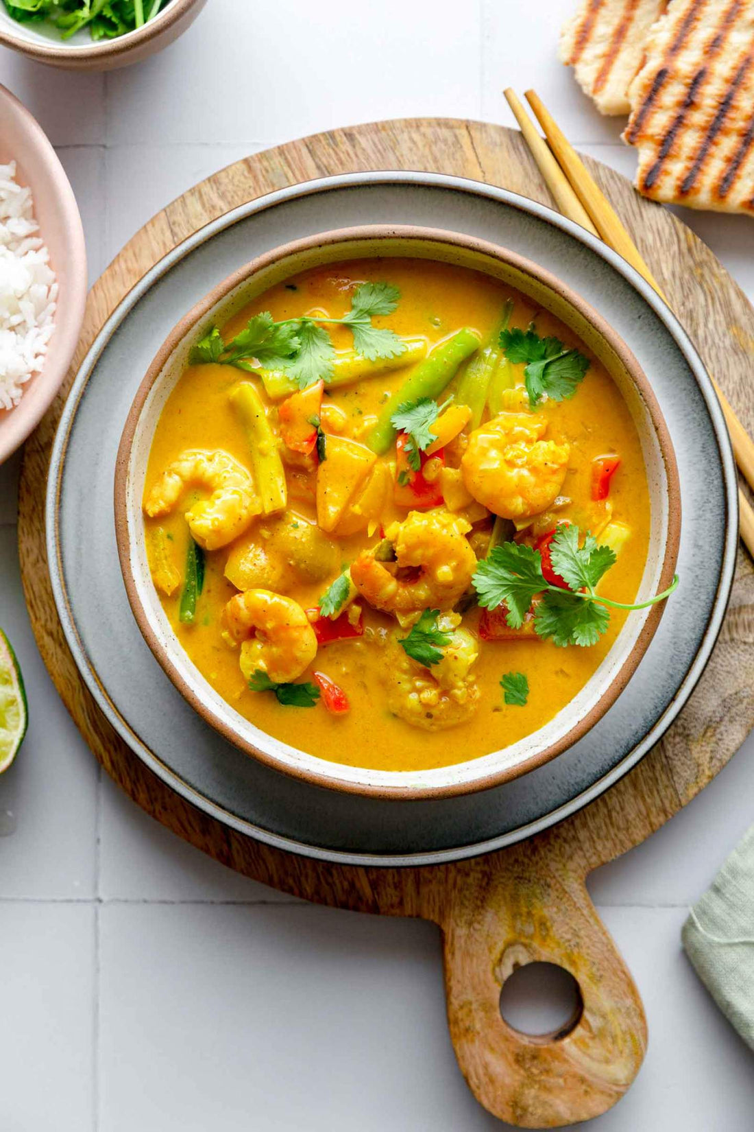 Easy Creamy Shrimp Curry with Whisktaker Curry Sauce