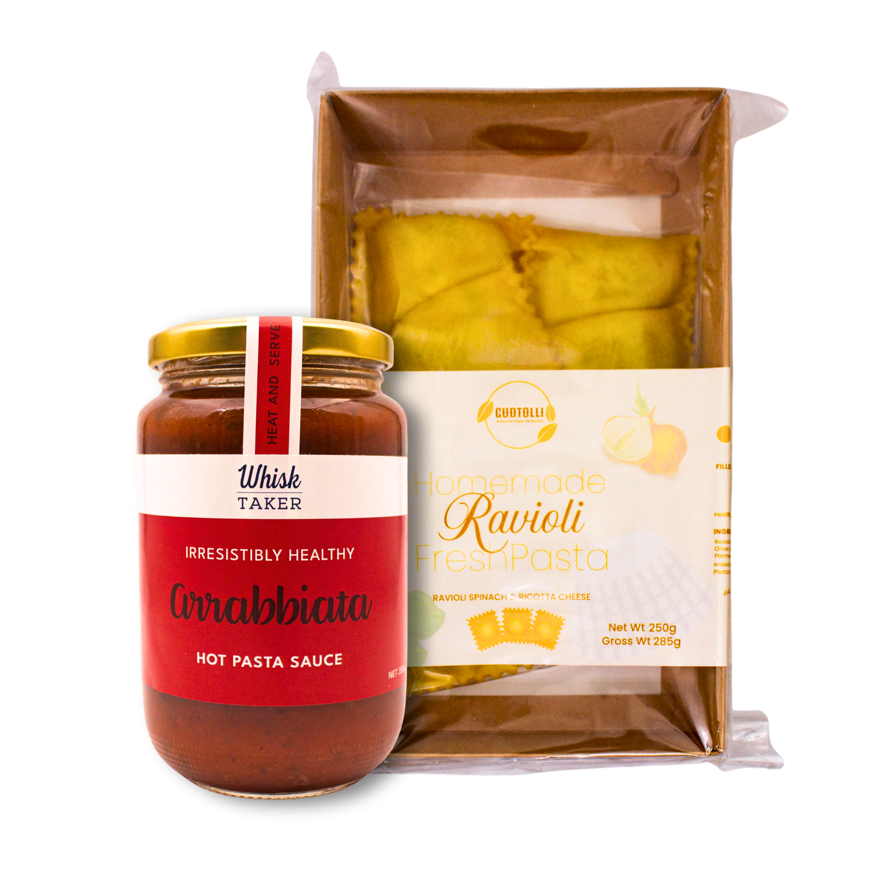Spinach and Cheese Ravioli Bundle