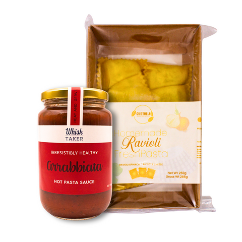 Spinach and Cheese Ravioli Bundle