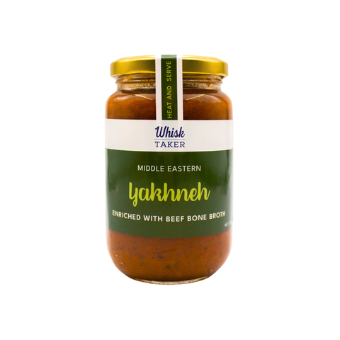 Middle Eastern Yakhne with Bone Broth