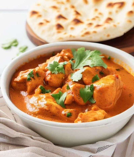 Best Vegan Butter Chicken - Indian Food in Lebanon - Delivering all over Lebanon - Quick and easy lunch and dinner - comfort food - mild butter chicken - Whisktaker shop Lebanon