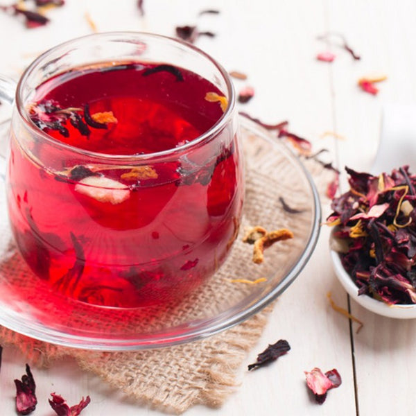 Rose Hibiscus Honey Infusion