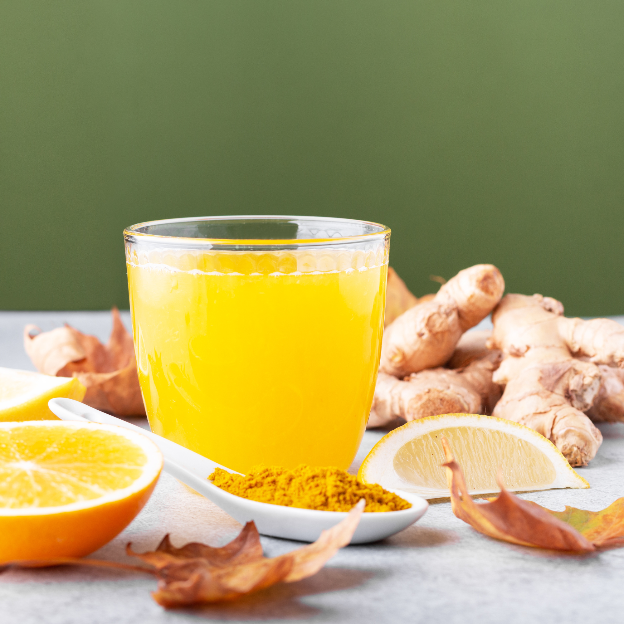 Ginger Turmeric Honey Infusion