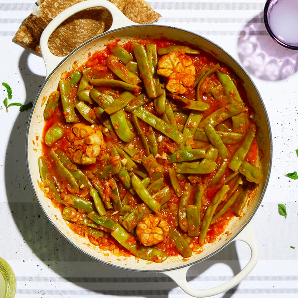 Middle Eastern Yakhne with Bone Broth